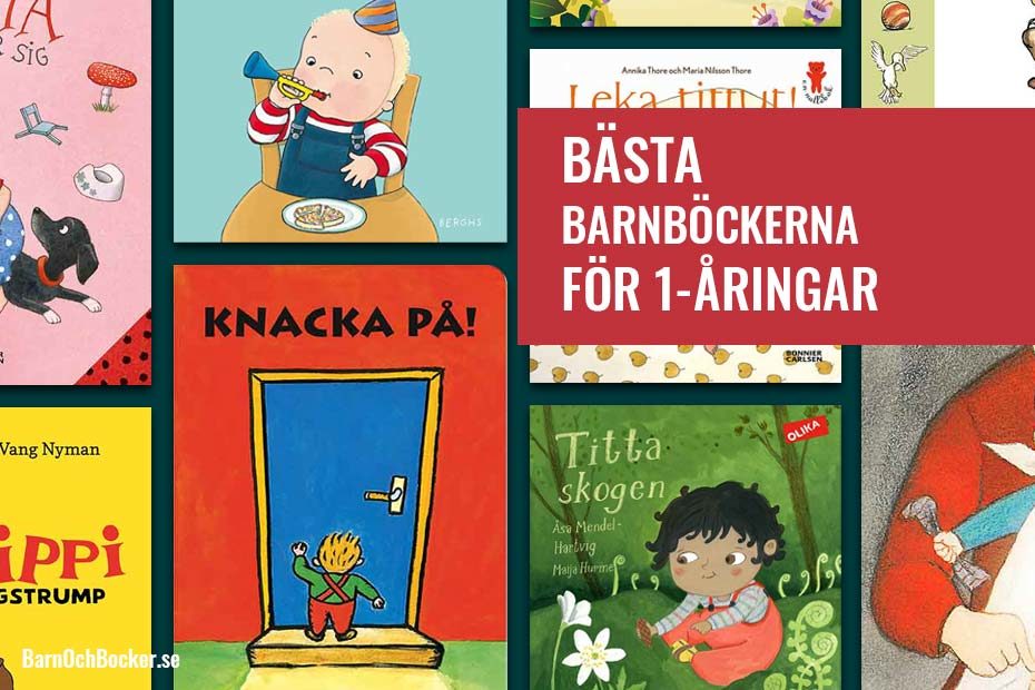 Bästa barnböckerna för 1-åringar