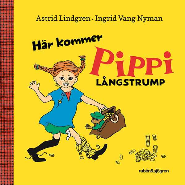 Bästa barnboken för 1-åringar: Här kommer Pippi Långstrump