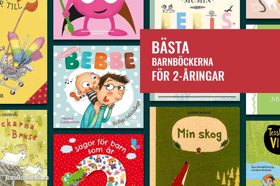 Bästa barnböckerna för 2-åringar