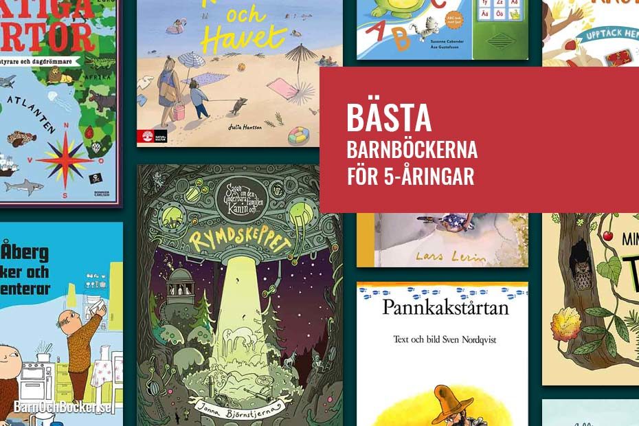 Bästa barnböckerna för 5-åringar