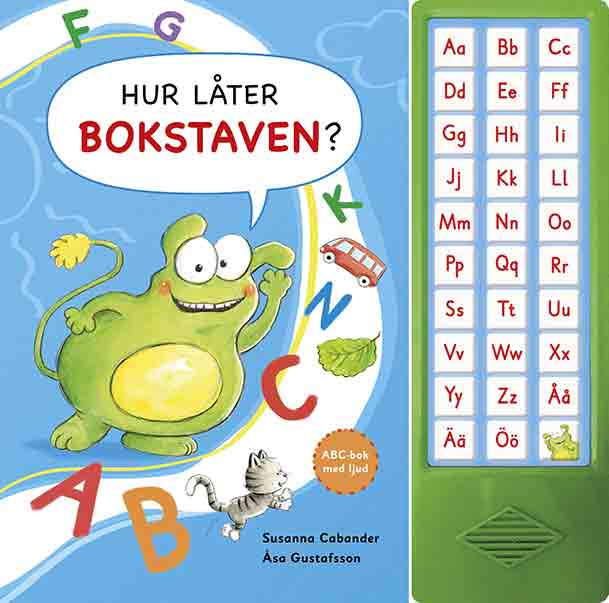 En av de bästa böckerna för 5-åringar som ska lära sig läsa, Hur låten bokstaven?