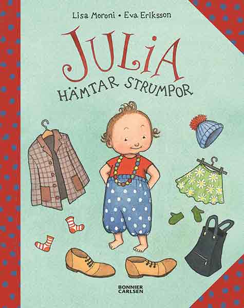 Julia hämtar strumpor är en charmerande barnbok