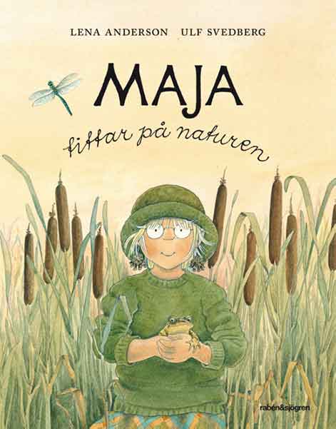 Maja tittar på naturen är en väldigt fin barnbork med vackra illustrationer