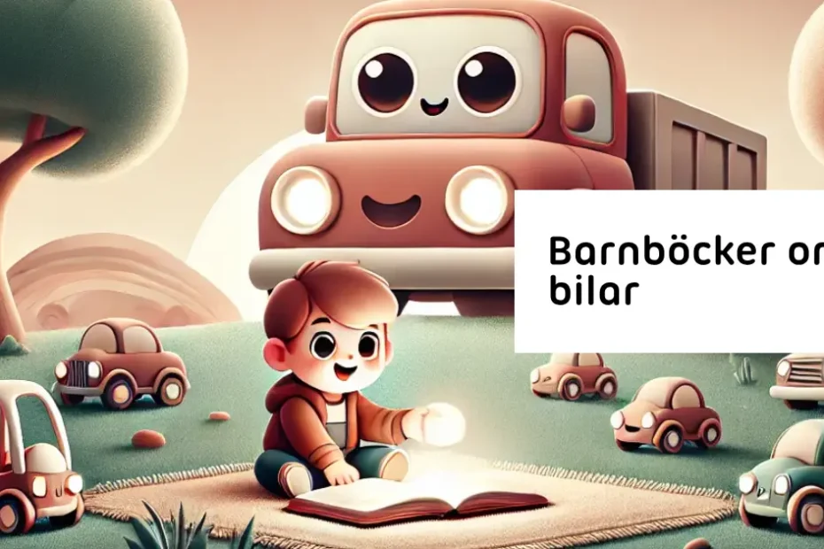 Barnböcker om bilar